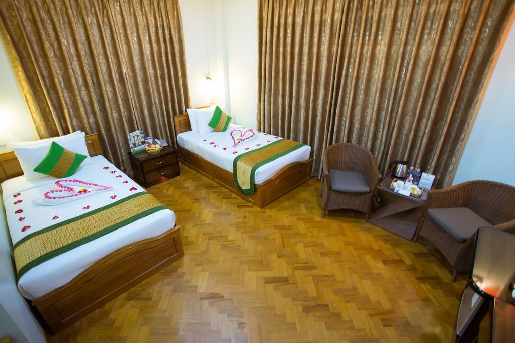 Great Feel Hotel Rangun Szoba fotó